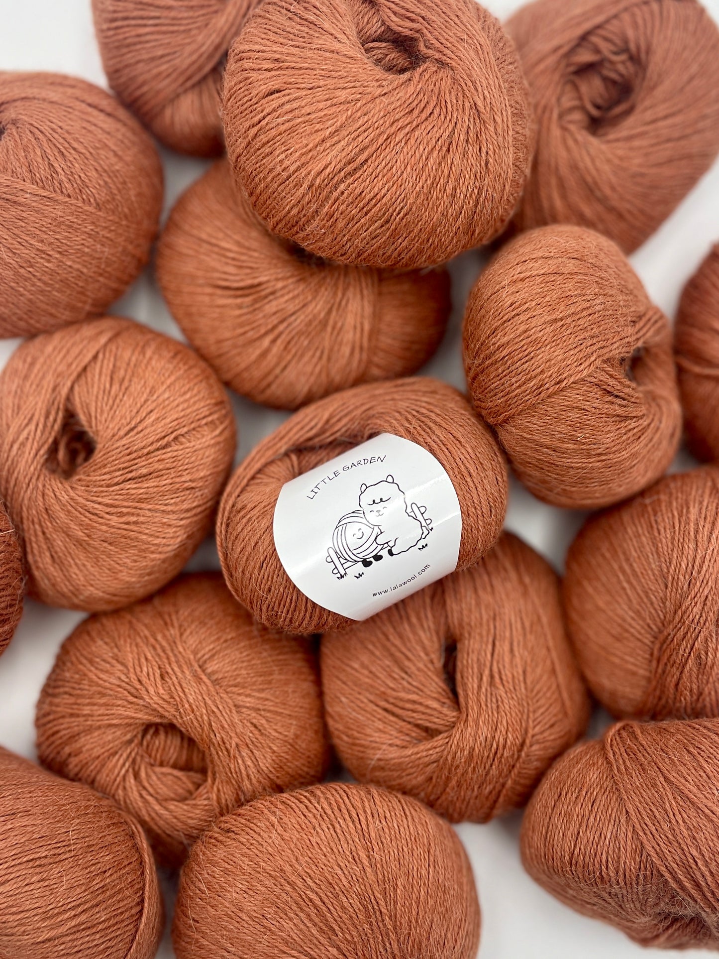 BABY ALPACA DK YARN LITTLE GARDEN- PUMPKIN SPICE