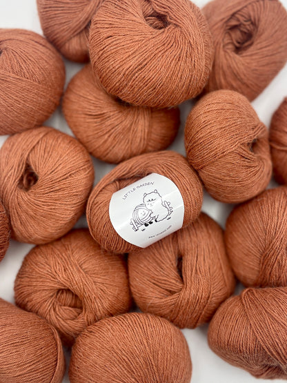 BABY ALPACA DK YARN LITTLE GARDEN- PUMPKIN SPICE