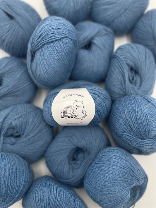 BABY ALPACA DK YARN LITTLE GARDEN- BLUEBERRY HILL