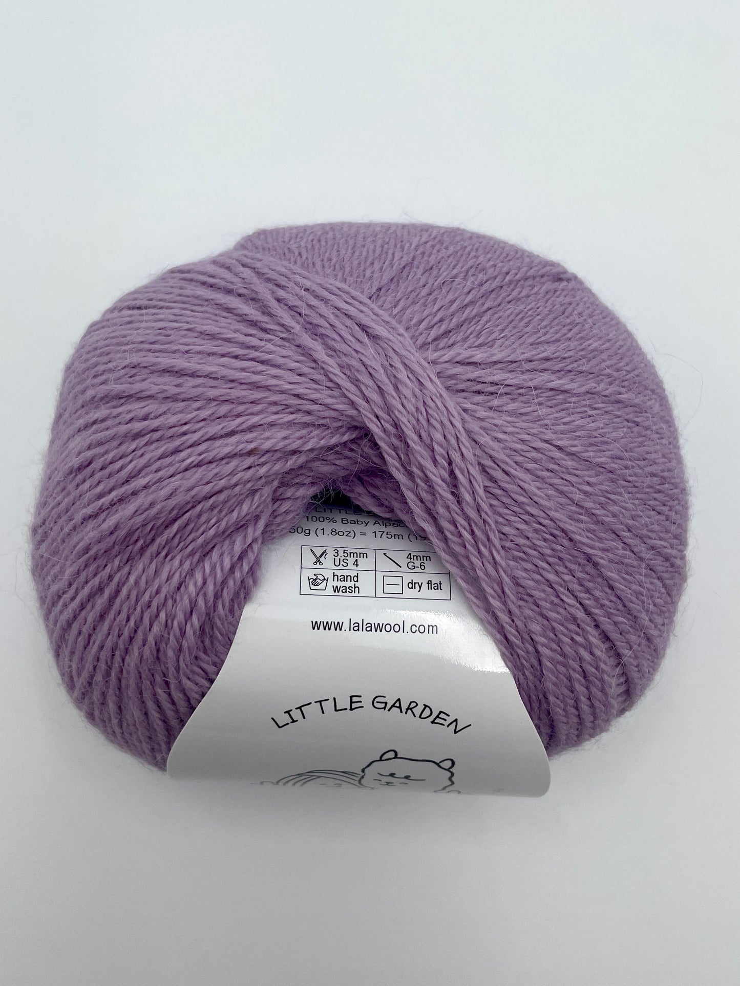 BABY ALPACA DK YARN LITTLE GARDEN- VIOLET PETAL