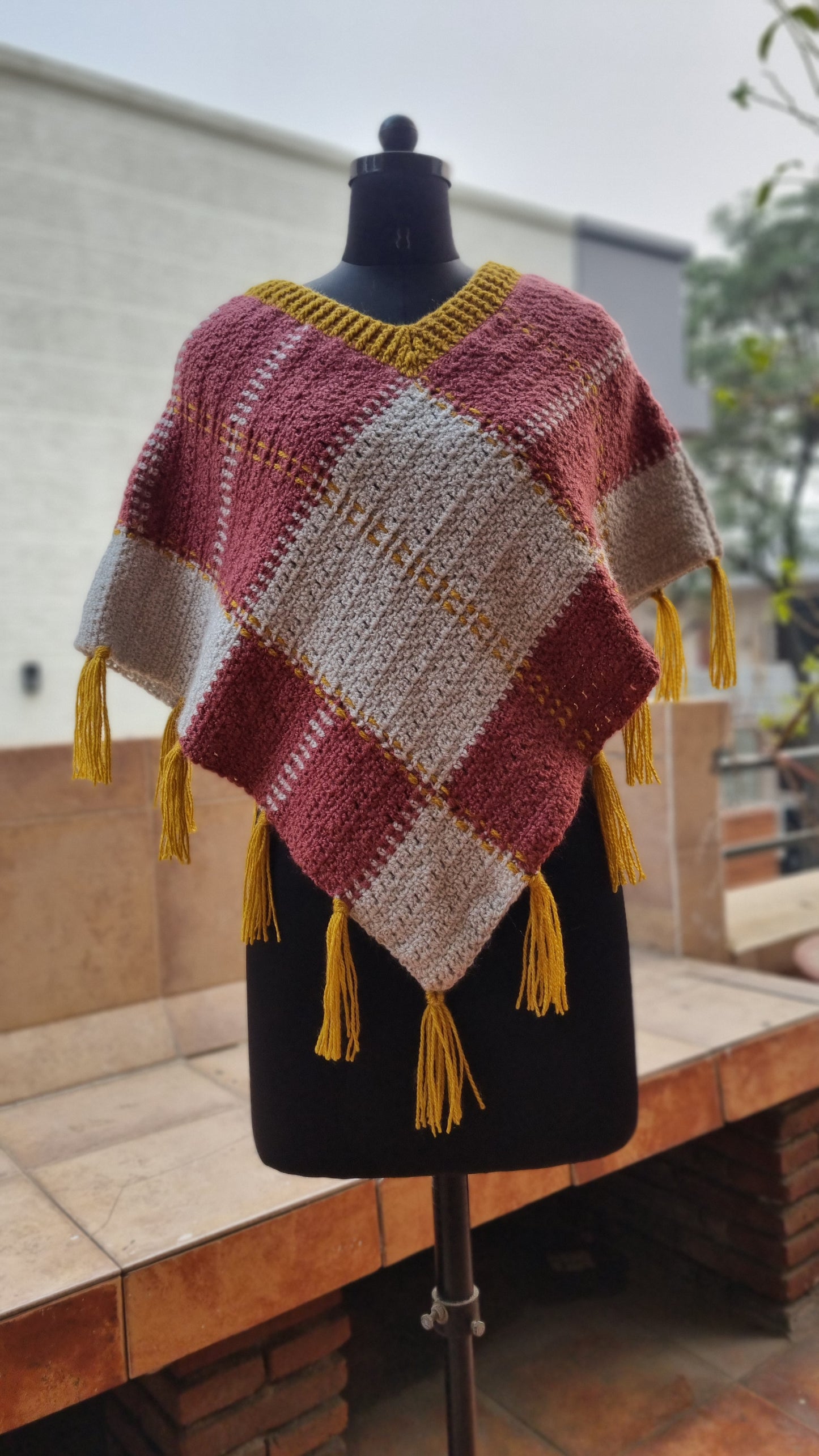 CROCHET PATTERN - PENELOVE PONCHO