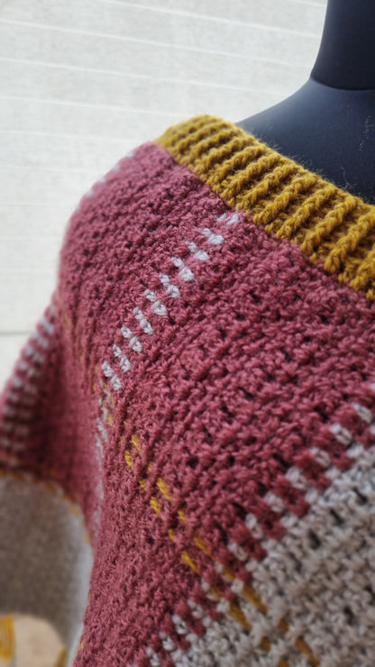 CROCHET PATTERN - PENELOVE PONCHO