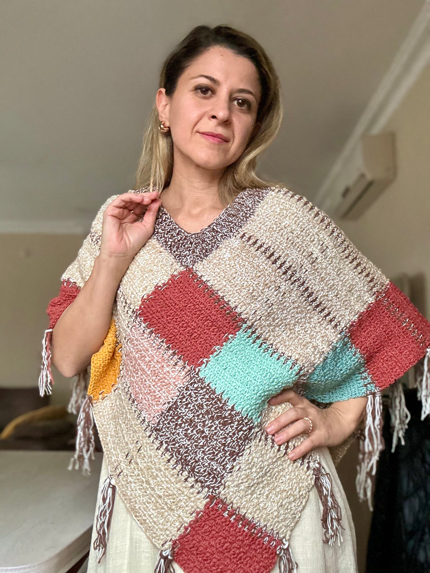 CROCHET PATTERN - PENELOVE PONCHO