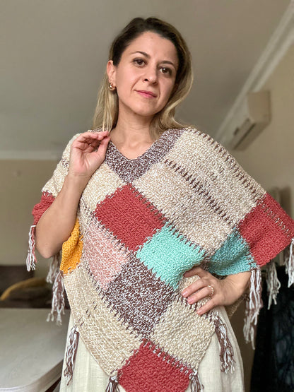 CROCHET PATTERN - PENELOVE PONCHO