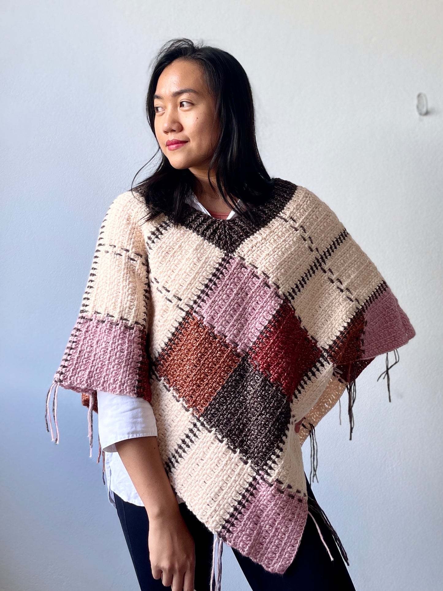 CROCHET PATTERN - PENELOVE PONCHO