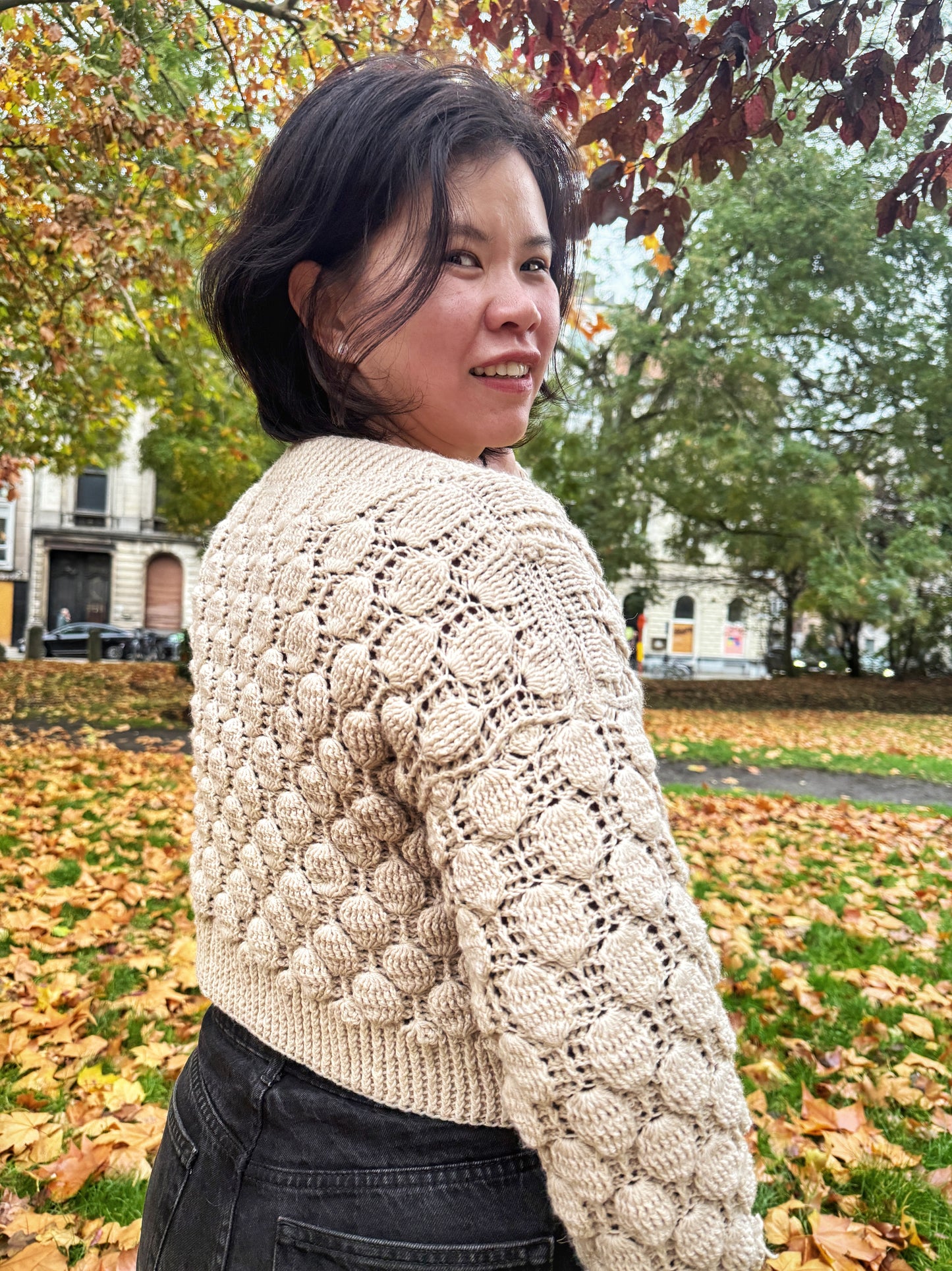 CROCHET PATTERN - BUBBLY JUMPER