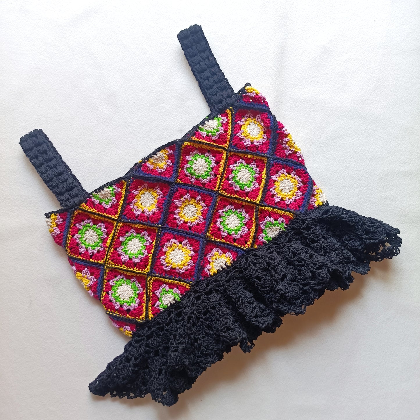 CROCHET PATTERN - GRANNY PEPLUM