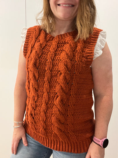 CROCHET PATTERN - UNICABLE VEST
