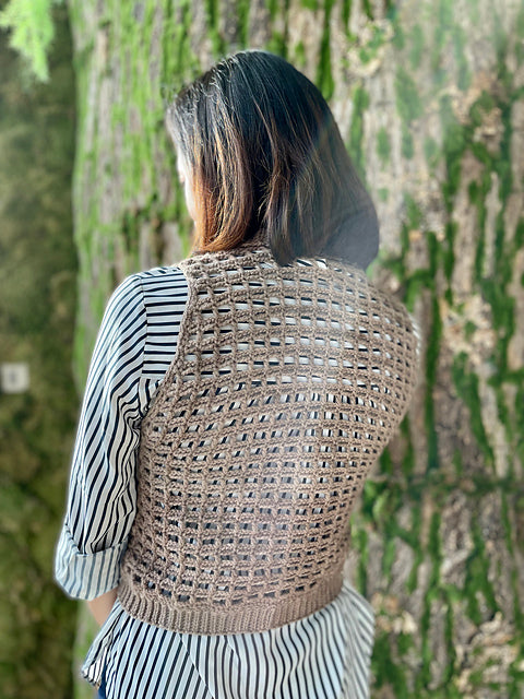 CROCHET PATTERN - MESHY G VEST