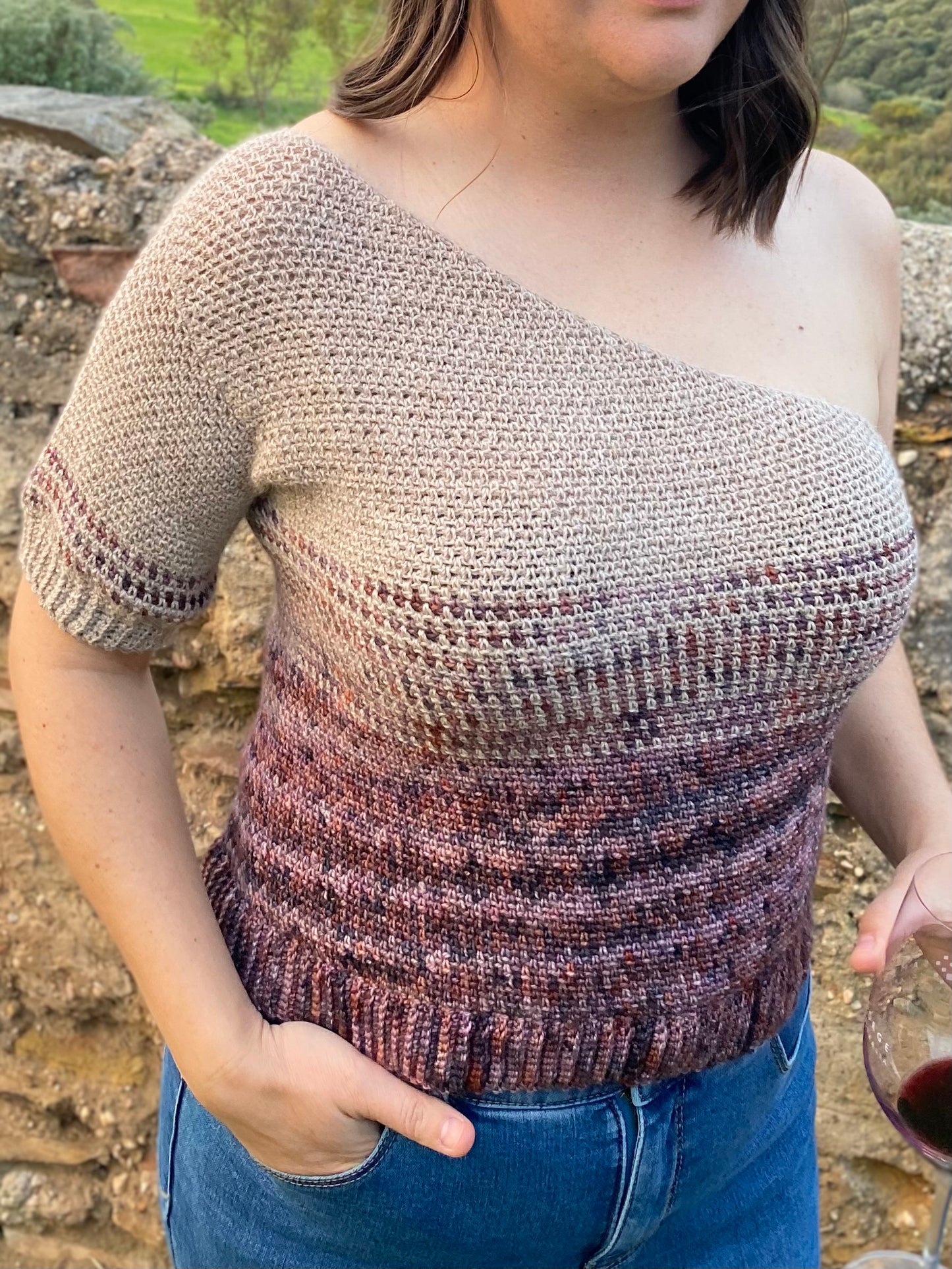 CROCHET PATTERN - SOUTHERN LIGHTS TOP