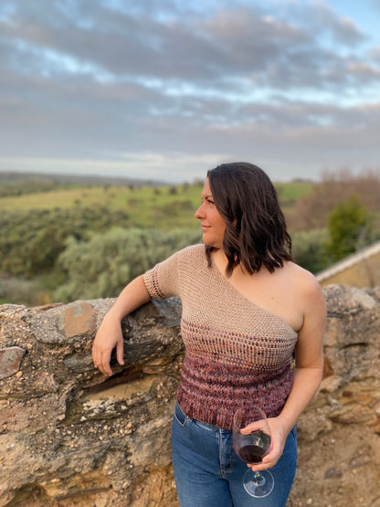 CROCHET PATTERN - SOUTHERN LIGHTS TOP