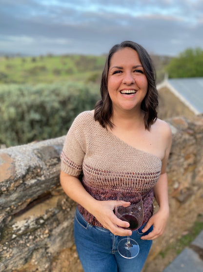 CROCHET PATTERN - SOUTHERN LIGHTS TOP