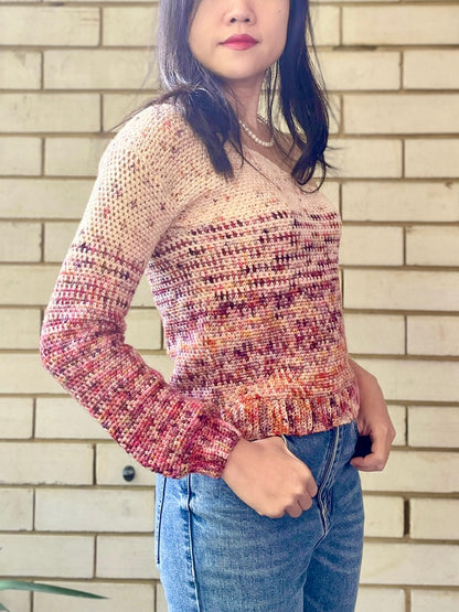 CROCHET PATTERN - SOUTHERN LIGHTS TOP