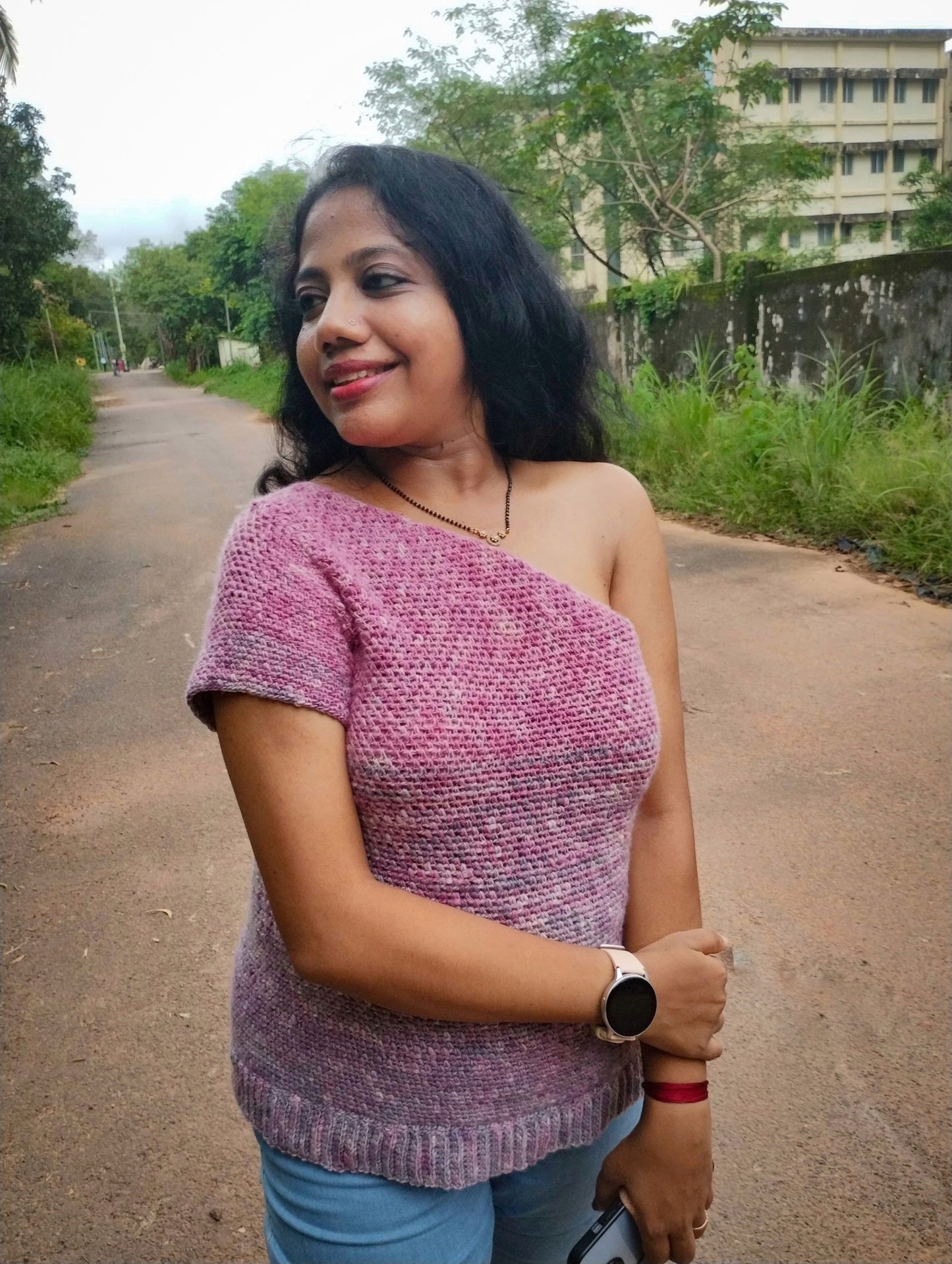 CROCHET PATTERN - SOUTHERN LIGHTS TOP