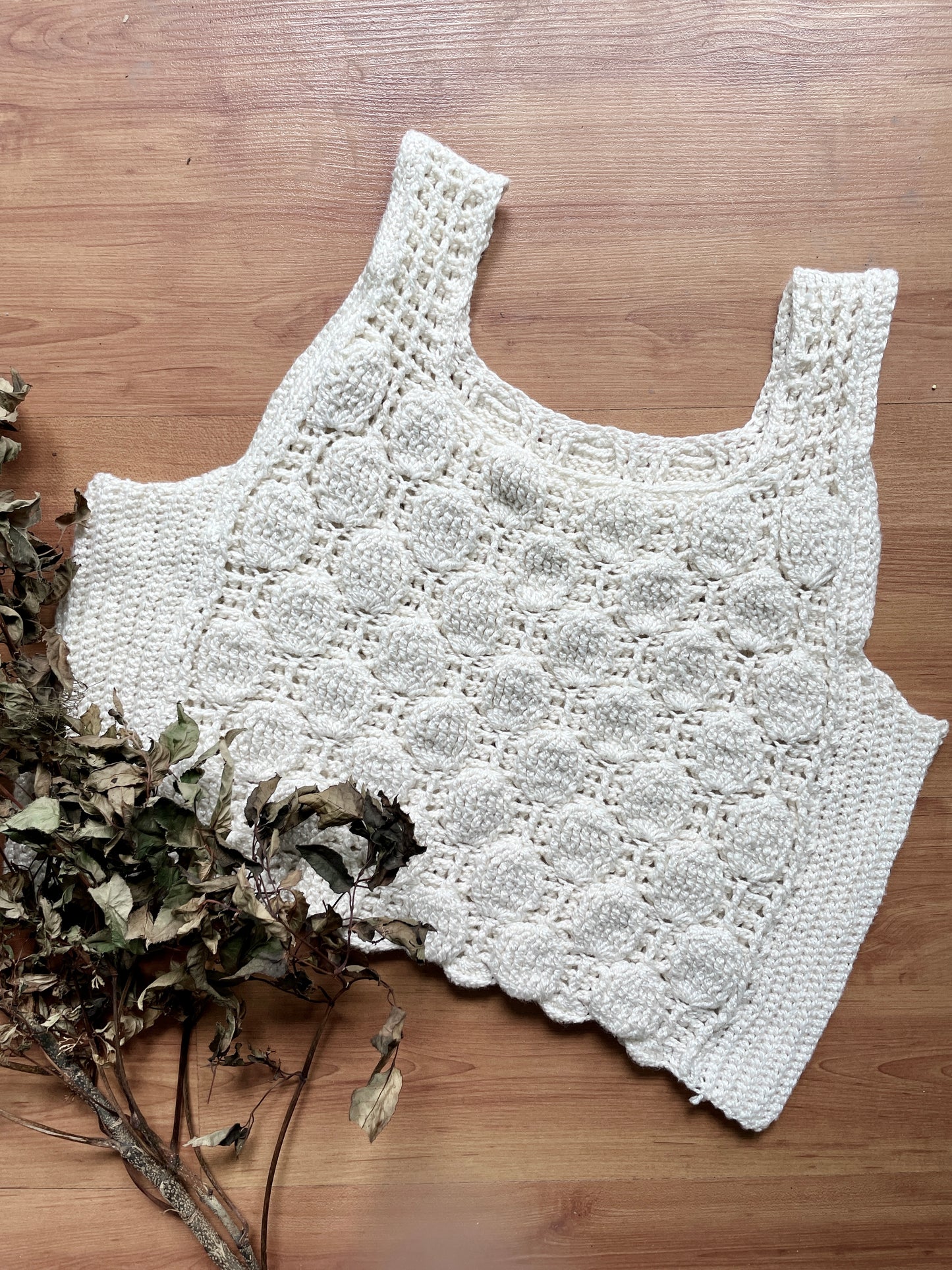 CROCHET PATTERN - BUBBLY VEST