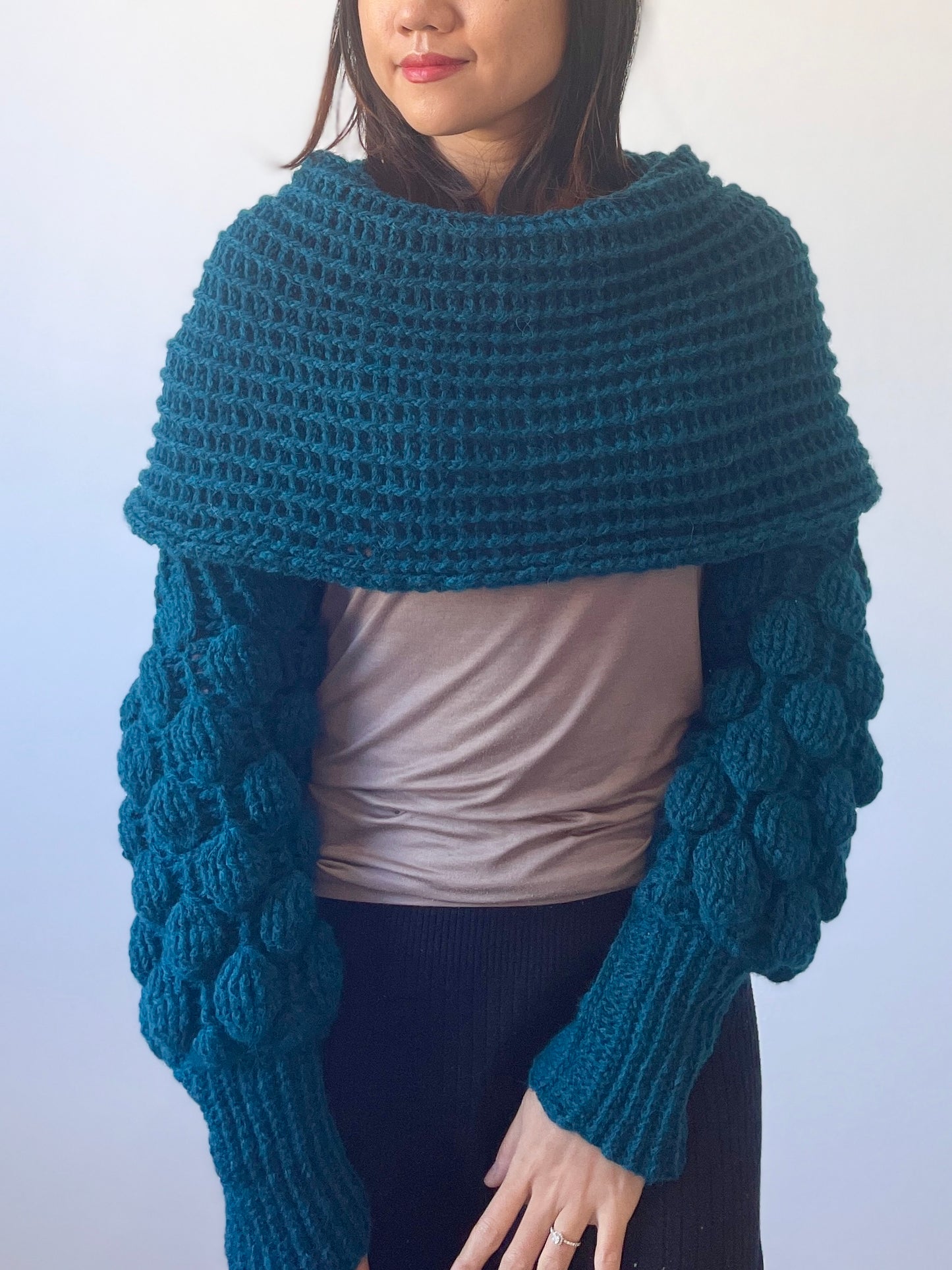 CROCHET PATTERN - BUBBLY WRAP
