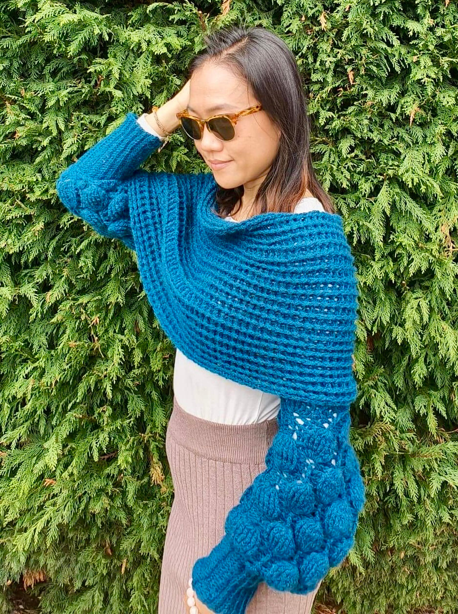 CROCHET PATTERN - BUBBLY WRAP