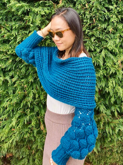 CROCHET PATTERN - BUBBLY WRAP