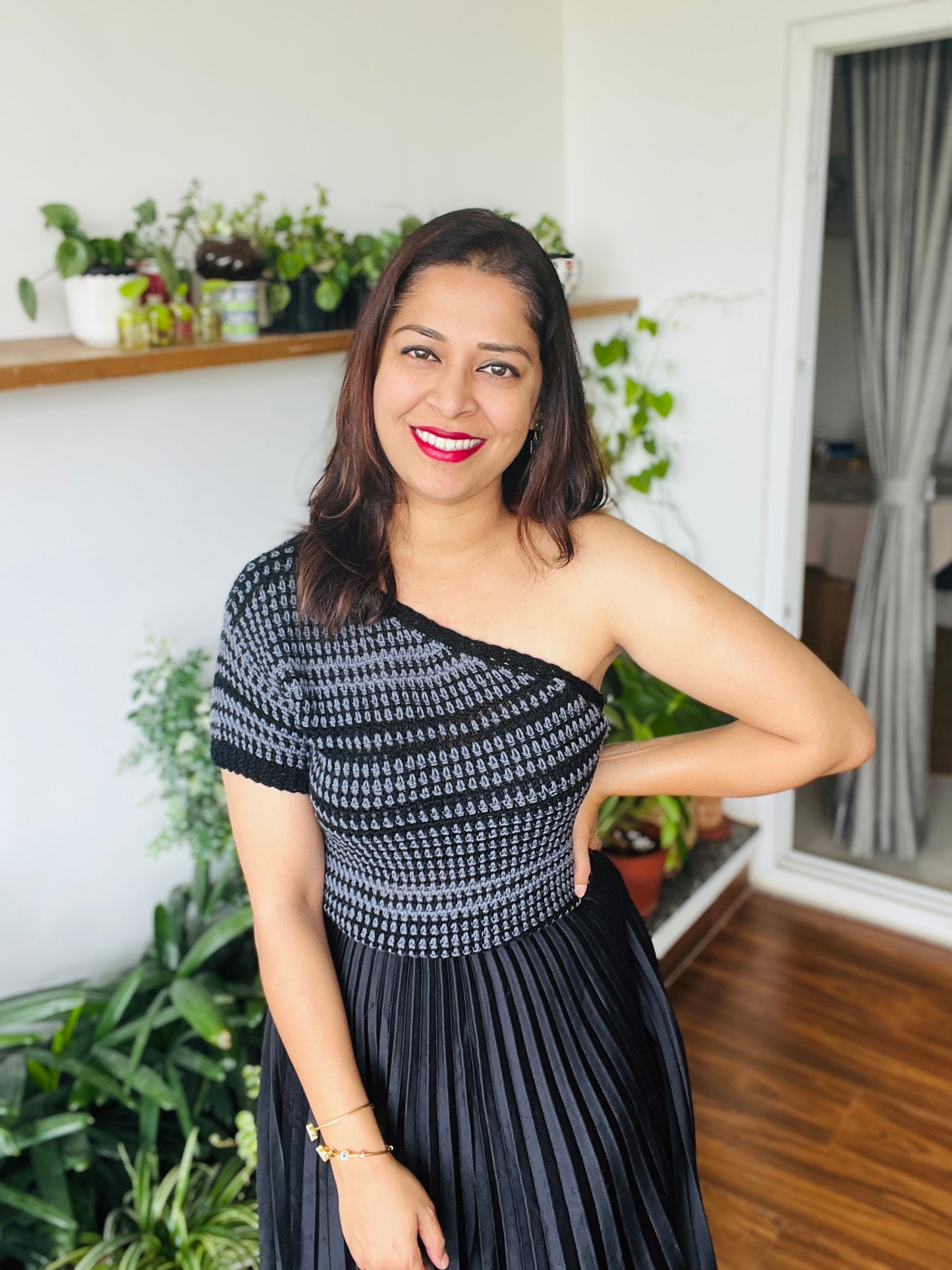 CROCHET PATTERN - SOUTHERN LIGHTS TOP