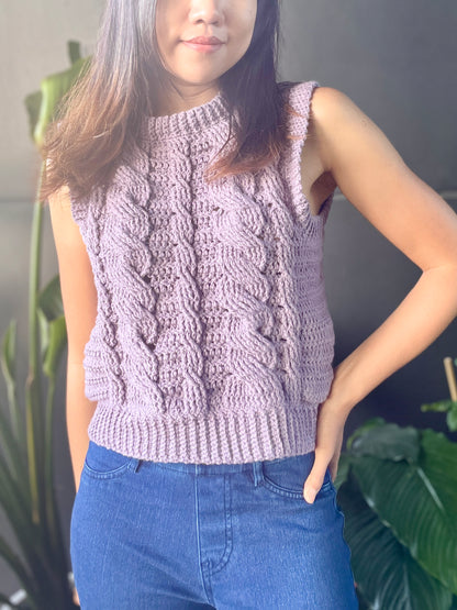 CROCHET BUNDLE - UNICABLE VEST X MERINO SPELL DREAM