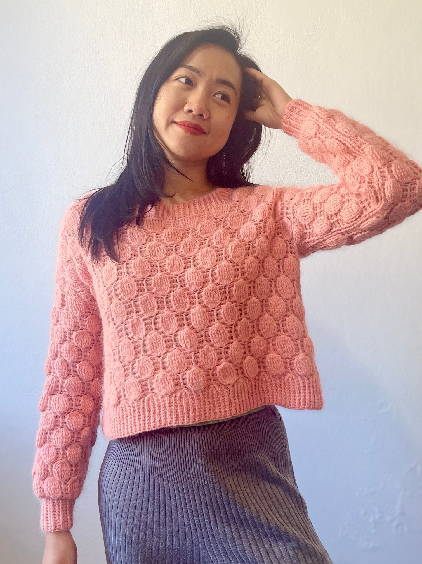 CROCHET PATTERN - BUBBLY JUMPER
