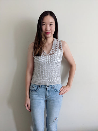 CROCHET PATTERN - MESHY G VEST