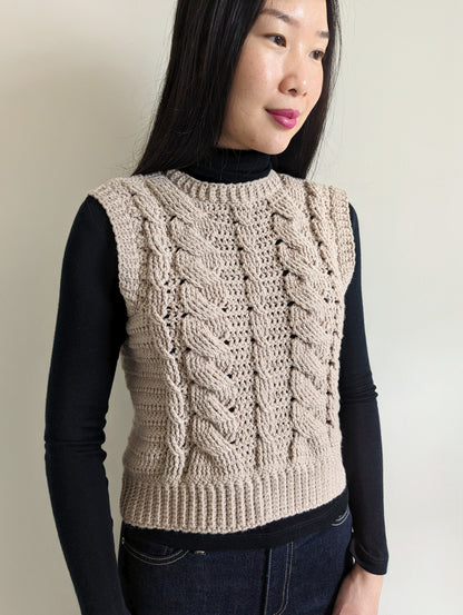 CROCHET PATTERN - UNICABLE VEST