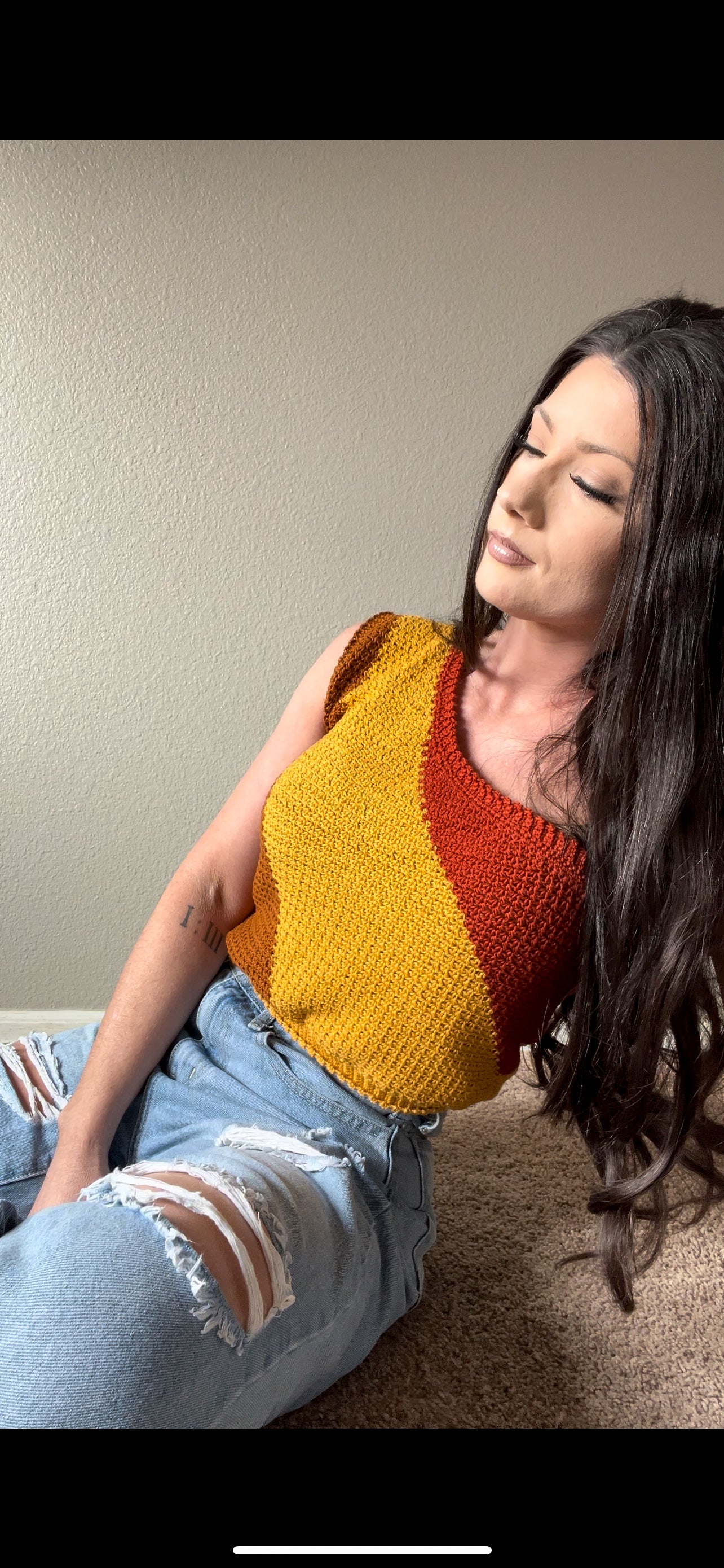 CROCHET PATTERN - COMETTE TOP