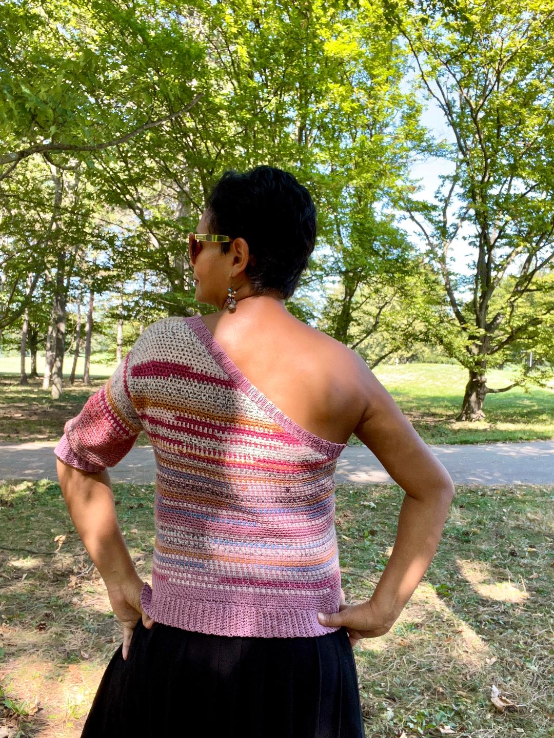 CROCHET PATTERN - SOUTHERN LIGHTS TOP